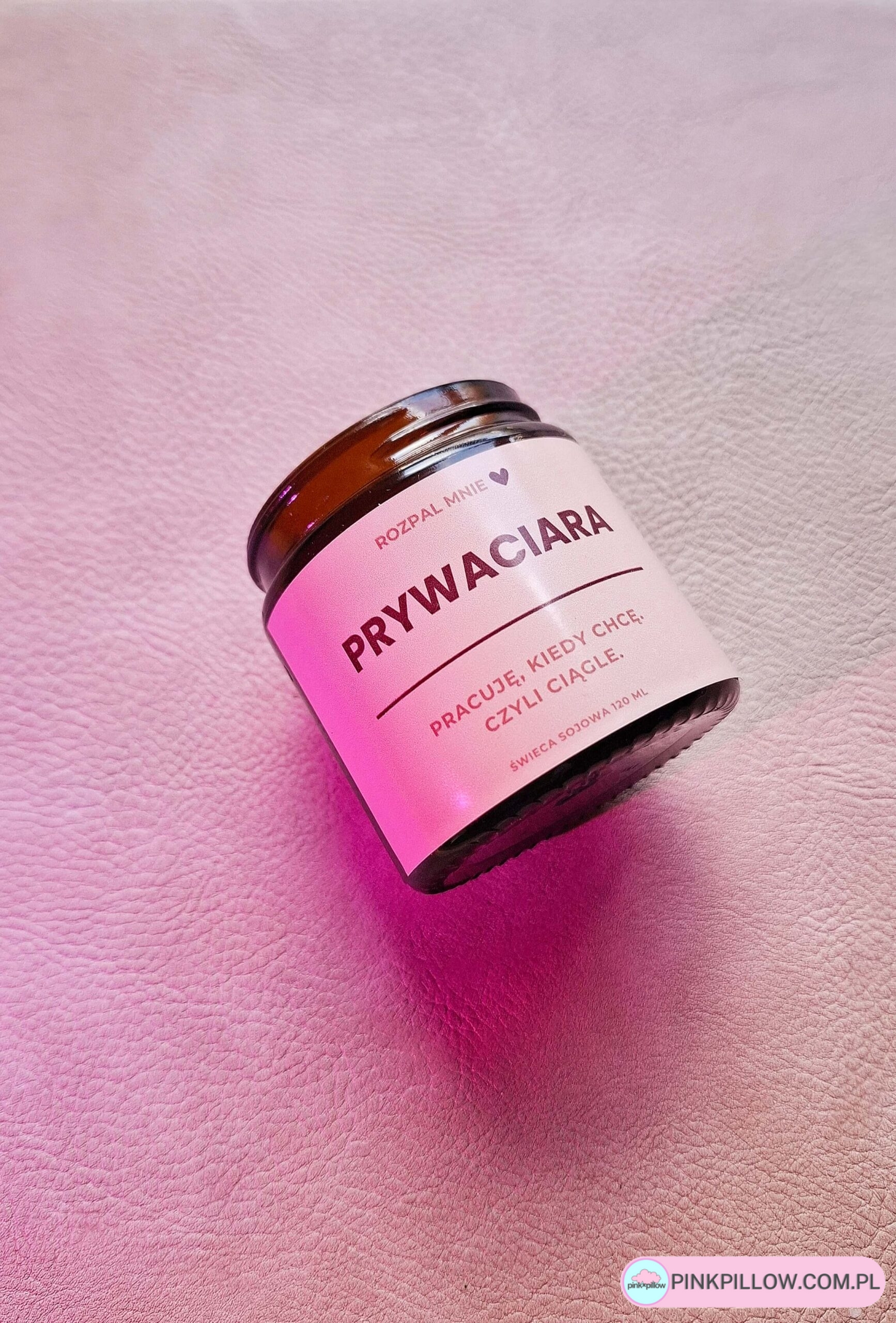 Świeczka sojowa dla Właścicielki Firmy