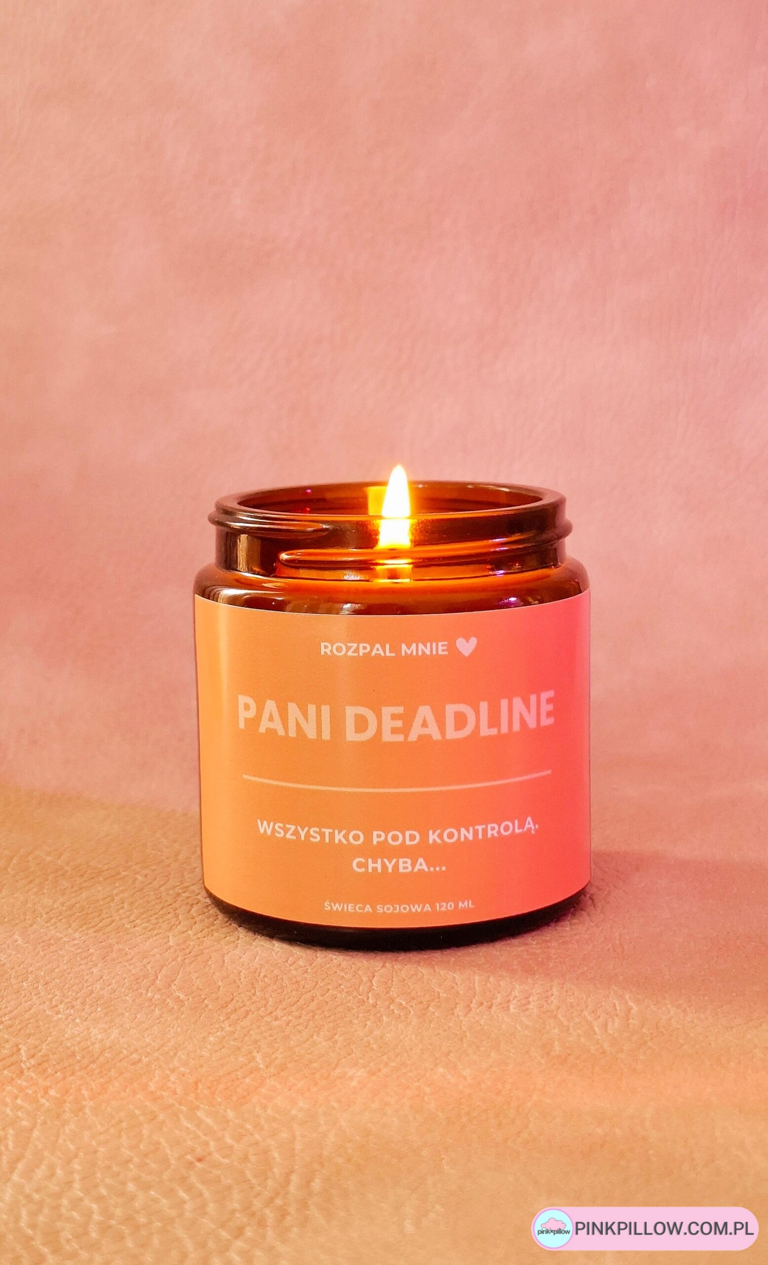 Prezent dla Koleżanki z pracy Świeczka "Pani Deadline"