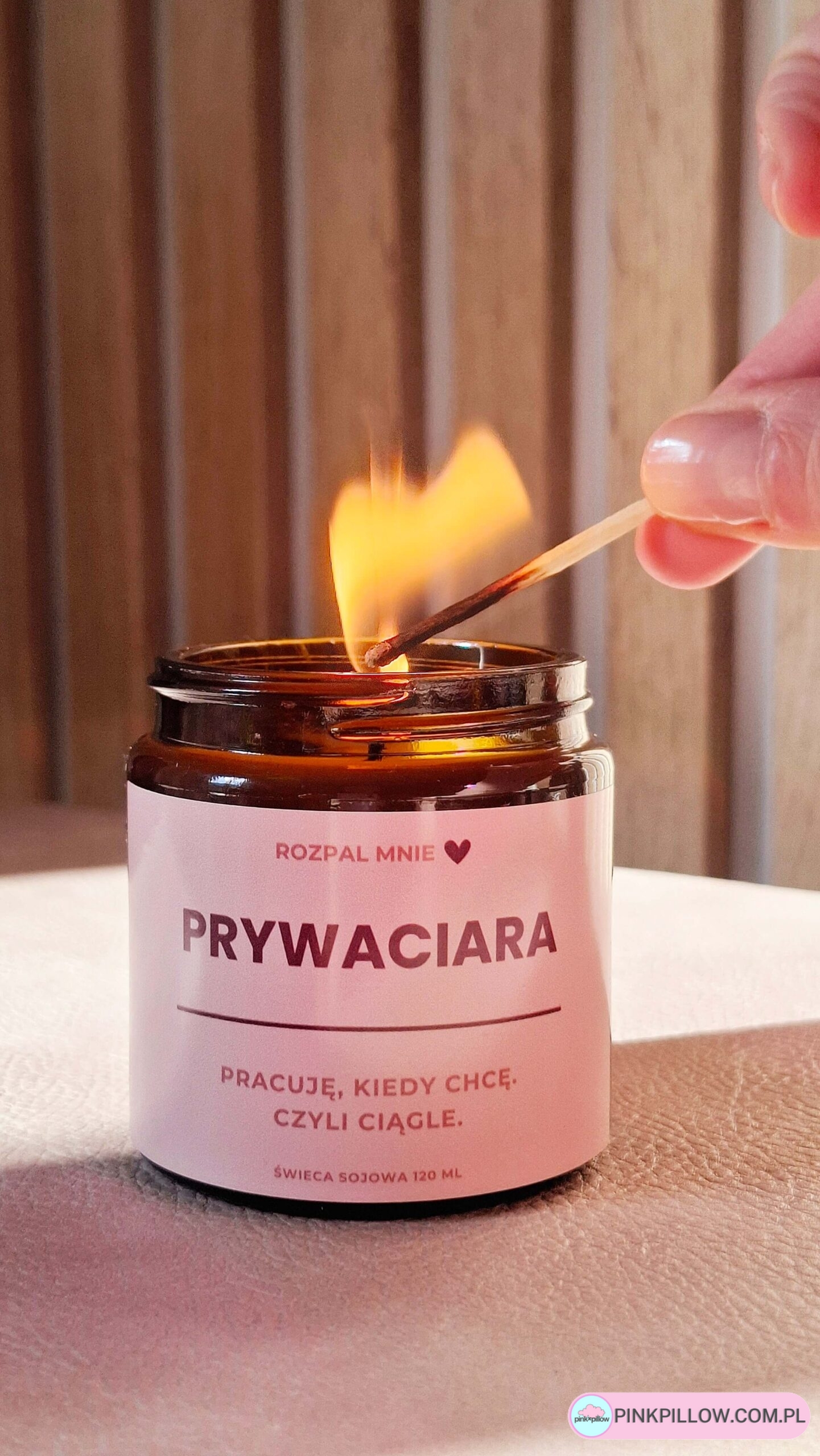 Świeczka zapachowa Prywaciara