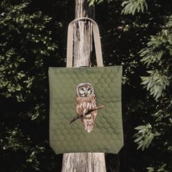 Torba Haftowana Handmade z Sową