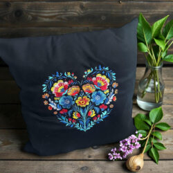 Poszewka Ludowa na poduszkę 40x40 cm - Różne Kolory